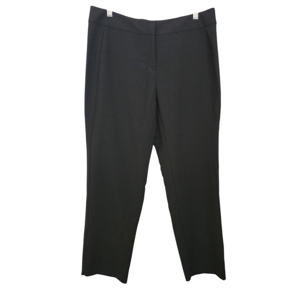 J. Jill Stretch Dress Pants Woman's Size 12 Black Career Casual Office 34x28